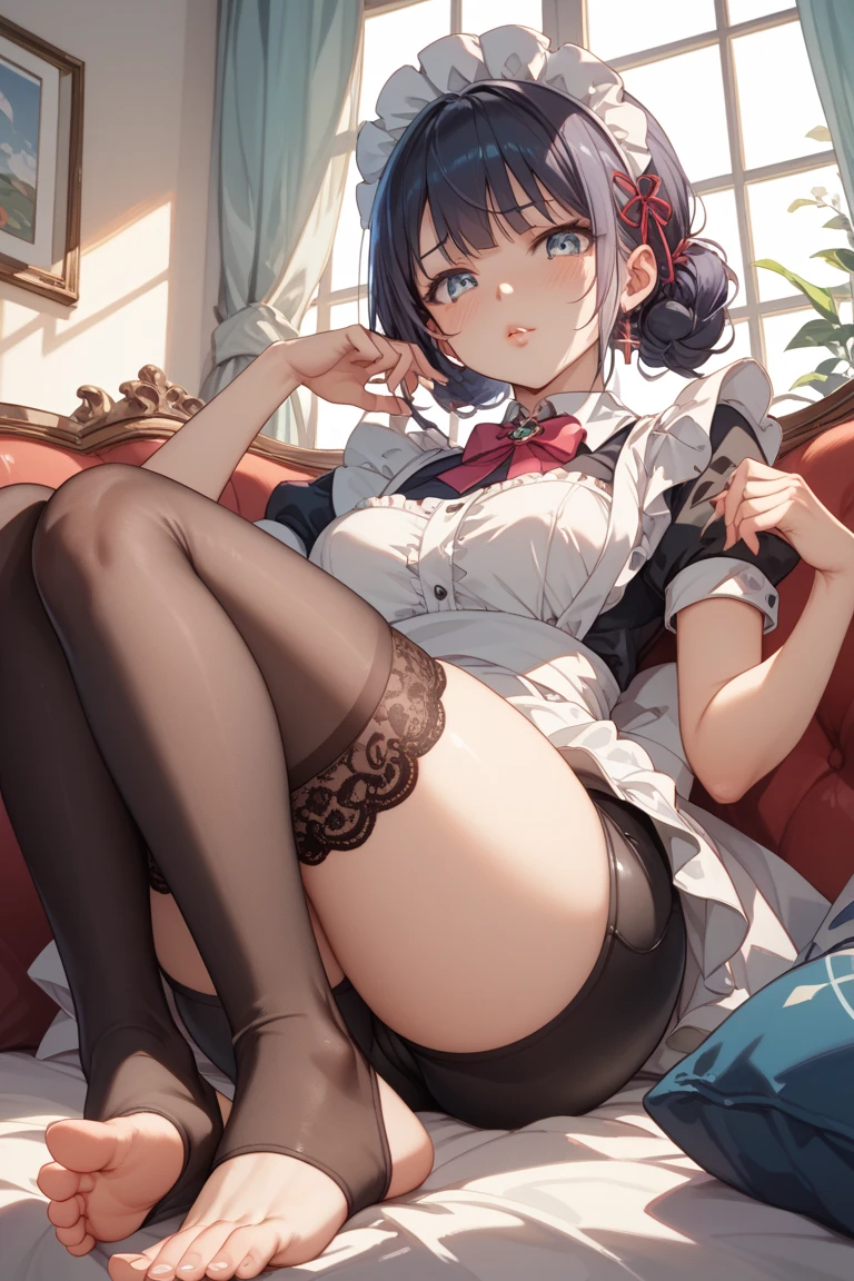 The body is slim、Masterpiece、Highest quality、Highest quality, One boy, One girl, Abdominal muscles, (Grab your ass), blush, chest, dorsal position, Heterosexual, , table, Sex, indoor, Lens flare, Windows, smile, Drooping motion lines,Curvy,nude,hanging chest Blake
(long and thin legs, shoes:1.2), Ahegao, Cute eyes, (Detailed face:1.3)、black eye, Open your mouth, The whole face turns red, alone, 大きくて豊かなchest, (Straight bangs, Twin tails), White maid outfit、Walking through the mansion'corridor、nsfw