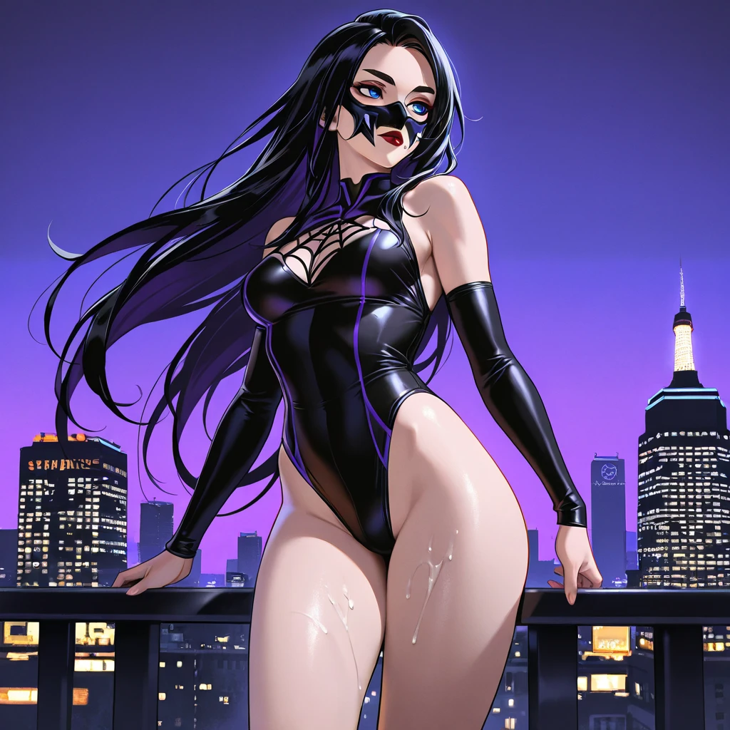 ((details Intricate)),black fantasy (/styled/), somber atmosphere, (beautiful succubus girl, long hair), (black lace sexy outfit), (horny expression) , subdued colors, sharp focus, cinematic, (walking pose, dynamic pose), trends on artstation, (Majestic oil painting by Ed Blinkey, Atey Ghailan, por Jeremy Mann, Greg Manchess),nsfw,styled of ohwx, (beautiful puffy and symmetrical eyes)