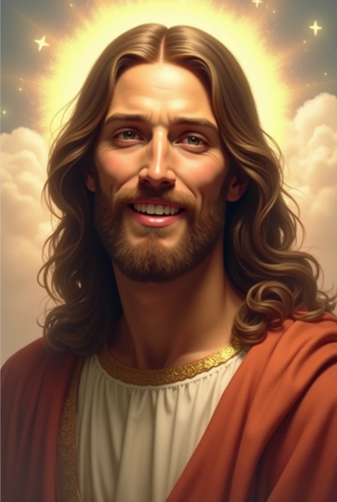 jesus christ smiling