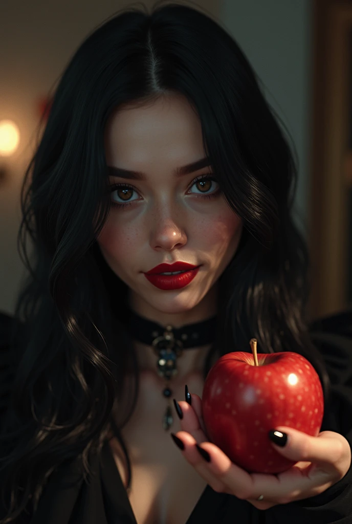 Laura,red lips,blue eyes,long black hair,
red dress,from above,skin tight,long sleeves,looking at viewer,
upper body,solo,standing,smile,
sunflower field,barn,
(insanely detailed, beautiful detailed face,beautiful detailed eyes, masterpiece, best quality),<lora:LauraVictoriano-10TEW1:0.6>,