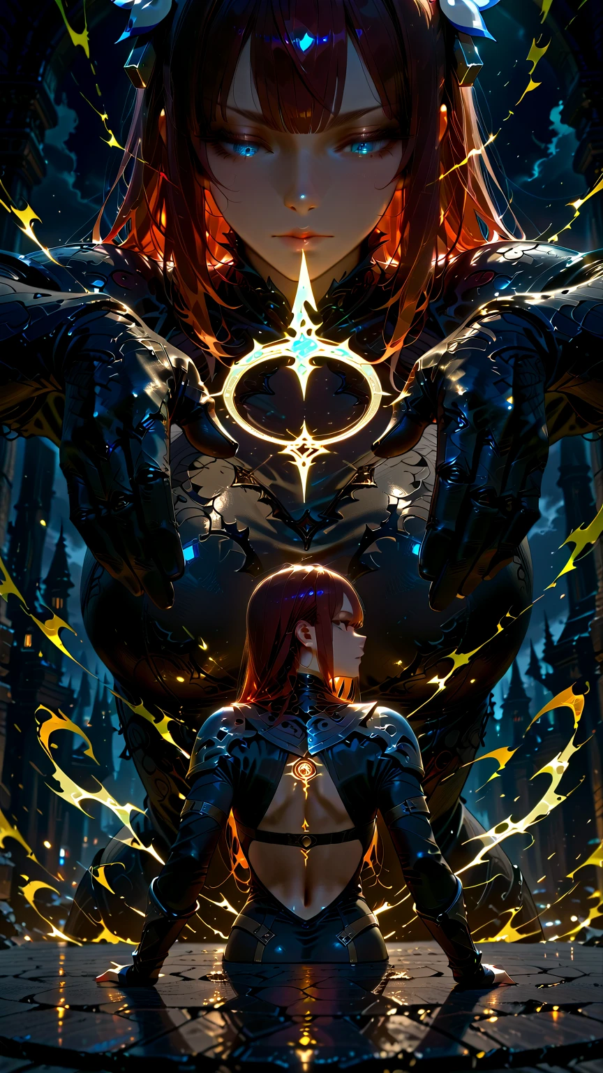 Highest quality、masterpiece、宇宙大war、Space Monsters、Humanity facing off against monsters、Rin々New Hero、Back view、war、優しいwar、love&piece、Darkness、Light of hope、universe space、Zero Gravity Swimming、