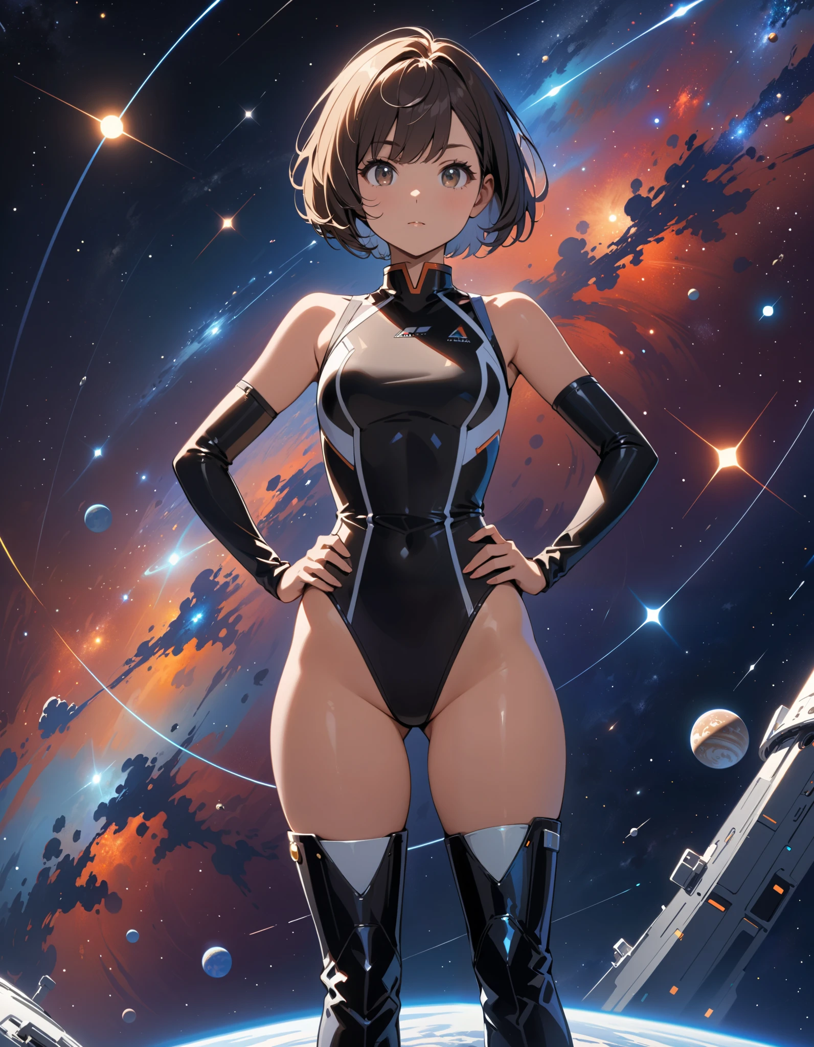 (Best Quality,4K,8k,High resolution,masterpiece:1.2),Ultra-detailed,(Realist,fotorRealist,fotorRealist:1.37),planet art,solar system,Night Sky,Shining Star,Wonders of the Universe,Celestial Bodies,moving planet,Orbiting planets,Space Exploration,astronomy,Interstellar travel,exoplanet,Alien World,distant galaxy,nebula,star nursery,Starburst,Milky Way Galaxy,Intergalactic Journey,Space dust,space-time continuum,Dark matter,reveal the universe,Infinite beauty,Celestial Bodies写真,Galactic Adventures,Mysterious Universe,Cosmic Energy,explore the unknown,constellation,Celestial Bodies航法,star dynamics,Deep Space Exploration,Space Landscape,Astronaut&#39;s perspective,The vast universe,Breathtaking landscapes,Distant Horizon,Bright space,pulsating star,cosmic ballet,Moonscape,vision of another world,Enigmatic space,fascinating cosmos,The ever-expanding universe,Colorful Northern Lights
