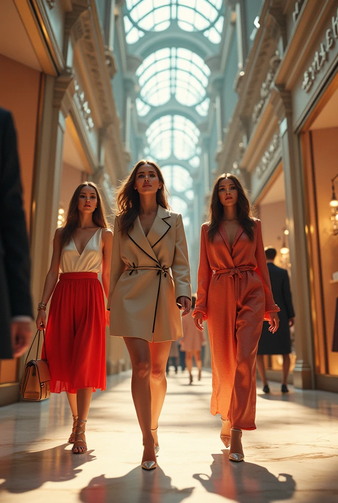 Boutique ad that says "fashion world"
