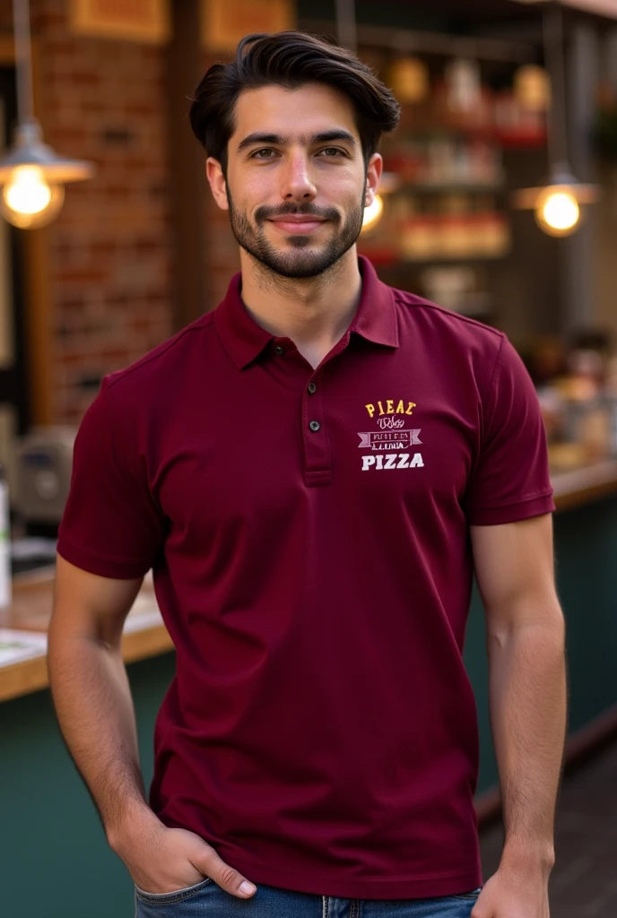 arafed man holding a pizza in a pizza restaurant with a pizza cutter, presenting a large pizza, the pizza has a large cornicione, holding a large pizza!!!, holding up a pizza, holding pizza, presenting pizza, artwork masterpiece, tasty, by Matt Cavotta, cooking pizza, pizza pie, ❤🔥🍄🌪