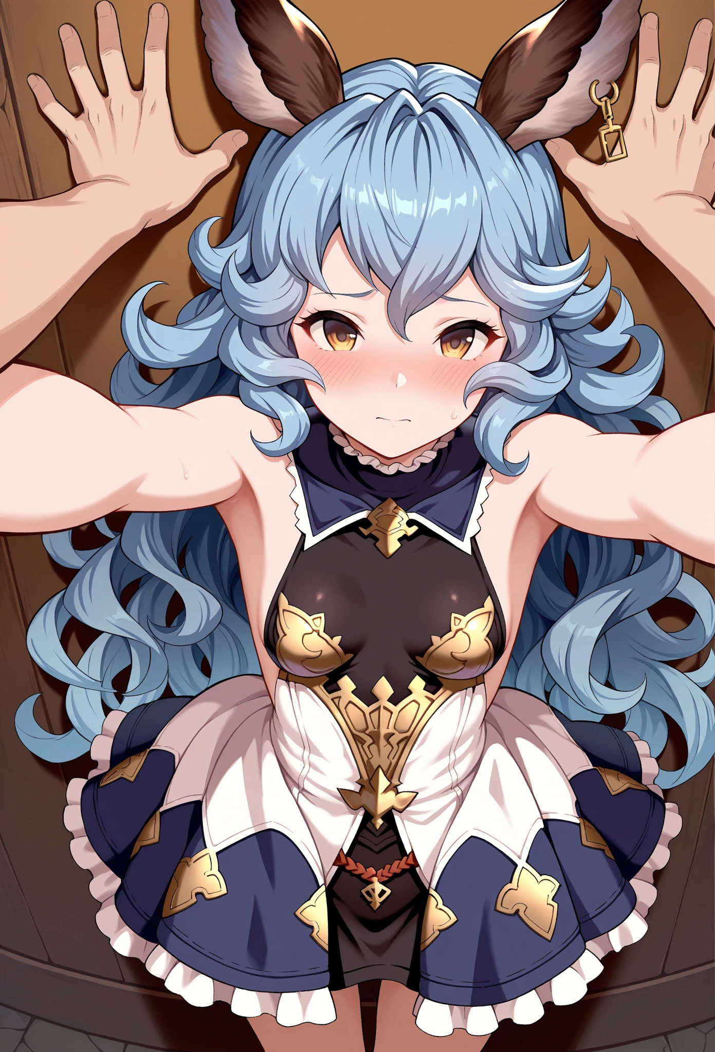 NSFW,masterpiece,Highest quality,High resolution,Super detailed,ganyu \(genshin impact\),(Bikini Armor).Prisoner,Embarrassed,Estrus,excited,blush,Sweat,orgasm,Climax,(Squirting),Ahegao,Roll your eyes、squint,(Middle-aged men),Having intense sex,Insert,Creampie,,in the forest,camp