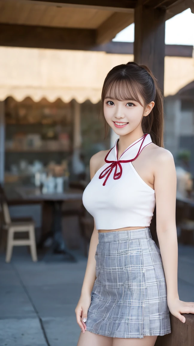 ((Japanese beautiful girl:1.3)) ((Uniforms:1.4)) ((Filming:1.5)) ((Middle School)),((Dark blue skirt:1.3)) ((in the classroom:1.3)) ((Thin_Fabric:1.4)) ((Casual sexy pose:1.3)) ((Sweating:1.5))((Blushed:1.4)) ((Large Breasts:1.4)) ((close up:1.2)) best quality,masterpiece,Ultra-high resolution,(Reality:1.4),RAW photos,(Realistic skin texture:1.3),(Film Grain:1.3),panoramic,a character portrait,Very wide-angle lens,Willow Waist,Cowboy shooting,(in the darkness, Deep Shadows, Low profile, Cold Light,) night,(()),Tears streaming down my face,,dust,Tyndall effect,(Express),1 Girl,Beautiful and detailed eyes and face,White Jabot,Brown eyes,((brown hair:1.2)) ((whole body:1.3)) ((Smile:1.3))