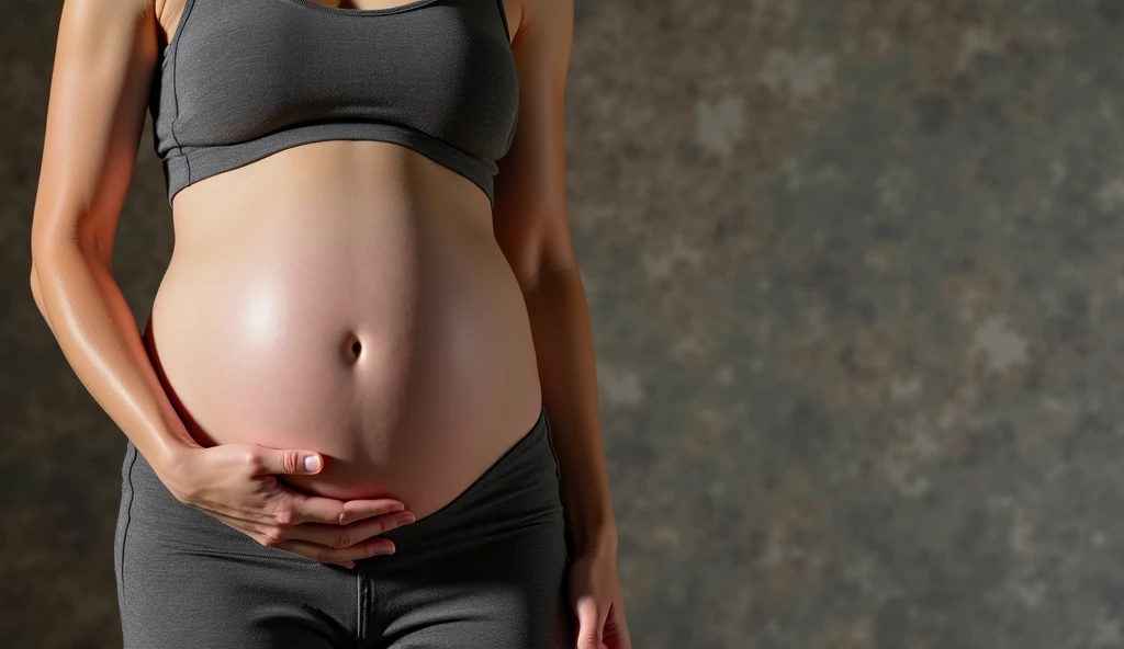 whole body,profile,leggings,pregnancy,Giant belly,L Cup