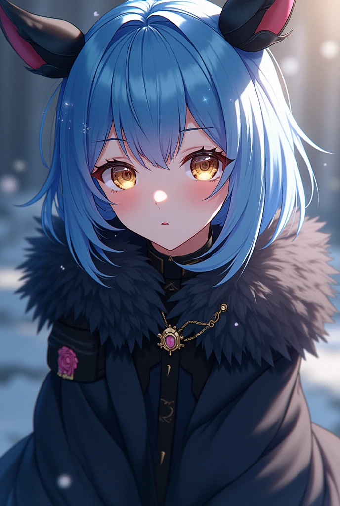 (Tying her sky blue hair into a single braid),(Pink Eyes),Fair skin,whole body,alone,Lonely face,tears,(Snowy Night),A lonely girl who got dumped just before Christmas,(masterpiece, Highest quality, Very detailed), Best Shadow,Detailed Background,Beautifully detailed face,High Contrast,Best lighting, Very delicate and beautiful,Cinematic Light,Hyper Detail,8k,Dramatic Light,Exquisite detail,