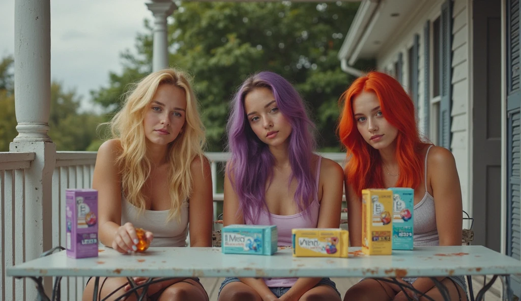 Minions and Smurfs eating pasta with fun and Sonic drinking fanta in very crazy hero clothes with crazy faces very crazy caricatures with very bold gestures and incredible props and very modern background with neon borders image quality in 8k funny clowns