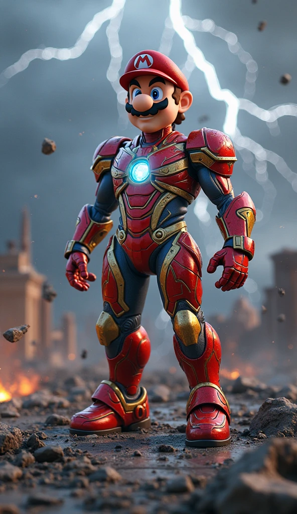 little tony stark ironman as astronount, ironman little astronount using astronount helmet