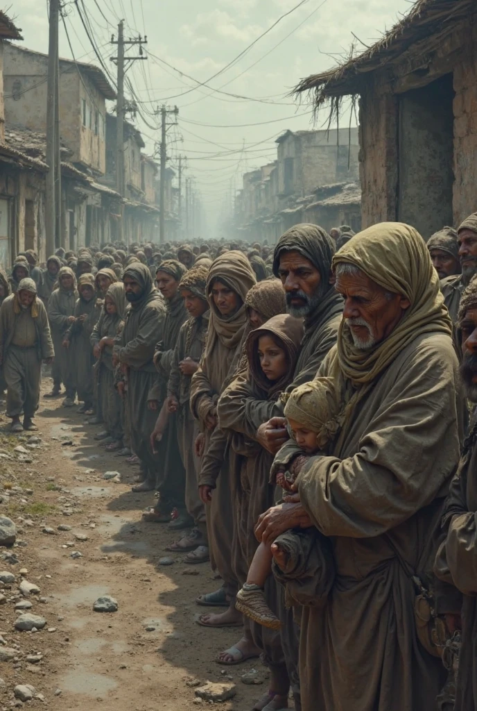 Pakistan hungry people 