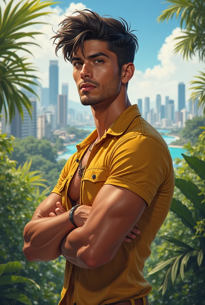 ((images that reflect the strength and masculinity of European workers in various physical tasks)):
Energy
paleta de colores intensos vibrantes oscuros, becoming the subject composition, un joven latino, cuerpo_esbelto_atletico_tonificado_guapo, usa lentes de lectura, vestido con shorts y sandallias sin camisa, esta parado junto a una silla barroca negra y detalles dorados, el joven con mirada distante y relajada mira a la camara con arrogancia, en una oficina art deco, ventanas grandes para ver la ciudad en un dia soloeado.
r. Kevin Sloan an roberto ferri style..., neutral soft colors., 8k resolution, full body, handsome, In the artistic style of norman rockwell, splendid naked, thin and ripped body, detailed realistic muscles, swimming suit, 20 years old. full body, male model. black hair, green eyes, male gaze. handsome. bodybuilder swimsuit, romanticism, symbols and metaphors. Beautiful details, quirky, distinctive images, stylistically diverse painting, Intricate detailsfull body, 20 years old man, shirtless, barefoot, wearing jeans, wearing a toe ring beautifull, gorgeous, perfect realistic detailed muscles, muscled legs, adorable face, taller, masculine gaze, confident look, soft perfect white skin, barefoot, blue eyes, perfect anatomy, portrait, a painting of a young man Pencil Sketches by Albert Eckhout enchanting young man, highly detailed beautyfull face, freedom, soul, digital illustration, approaching perfection , dynamic, highly detailed, watercolor painting, artstation, concept art, smooth, sharp focus, illustration in the style of artists like Russ Mills, Sakimichan, Wlop, Loish, Artgerm, Darek Zabrocki, and Jean-Baptiste Monge (homoerotism_fullbody_nsfw_seductive