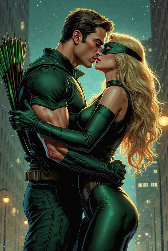 Green Arrow black canary 