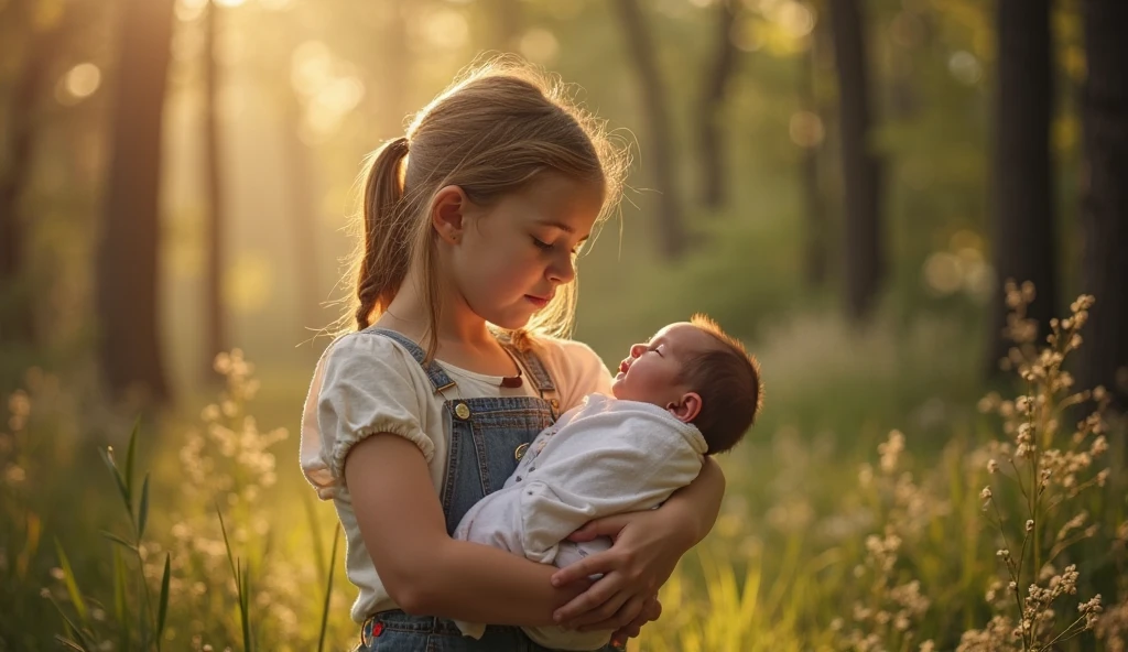color photo of a woman breastfeeding in high quality 16:9 resolution , portraying the serene and intimate moment between a mother and her child , her eyes filled with a deep sense of love and dedication , the atmosphere is filled with a sense of peace and tranquility , the camera settings are adjusted to capture the clarity and detail of the scene , using a professional mirrorless camera with a high-resolution sensor , the image is captured with vibrant colors and sharpness, showcasing the beauty of the moment , the composition is balanced, with the mother's face and the baby's feeding position in focus , the lighting is soft and natural, creating a gentle and flattering illumination , the photo captures the essence of the special bond formed through breastfeeding, celebrating the nurturing connection between mother and child , it serves as a reminder of the incredible gift of motherhood and the importance of providing nourishment and love to our little ones —c 10 —ar 16:9 --auto --s2