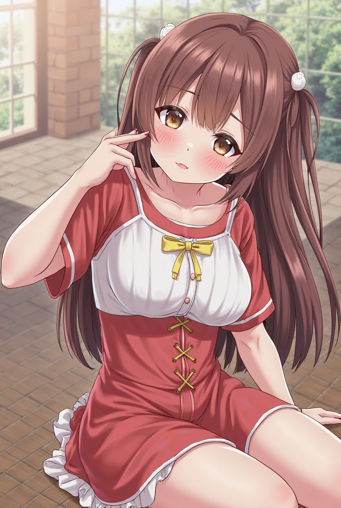 (8k, RAW photo, best quality, masterpiece, highres, absurdres, ultra detailed:1.3), (Photography, realistic, photo-realistic:1.4), (beautiful natural lighting, beautiful deatailed shadow, beautiful detailed glow :1.4), atmospheric, white background, close up, straight-on, (circle around icon:1.5),
BREAK 1 beautiful girl,(Cute:1.5),(Chibi:0.5),(kawaii:2),(:2),(7 ye girl),(Solo:1.65),BREAK,(flat chest:1.2,),Clear skin,Beautiful skin,Shy,One beautiful,Colossal tits,BREAK (Hair Bow, reddish brown hair, Twin-tail:1.55),(Brown eyes, long eyelashes, Double eyelids:1.4),Shiny skin,BREAK,Star \(symbol\, (gloves, White Gloves:1.3), (bug, Dress,polka dot:1.3) ,(bear foot:1.2),( :d, blush:1.45), ,
BREAK
open mouth
BREAK
(white turtleneck sweater with frills:1.2), (red frills skirt:1.1), brown long boots,
BREAK
, (acoustic guitar, singing, sitting, a girl, open mouth wide, Girl's Room, brown eyes, Musical score: 1.65)),
BREAK wakame,wakame,wakame,(cowboy shot, from front:1.4), BREAK manga illustration,manga style,