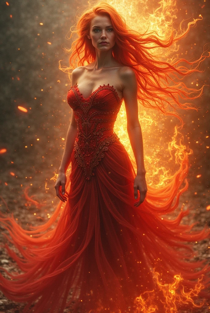 masterpiece, best quality, official art, ultra detailed, beautiful and aesthetic: 1.2
floresta em chamas (forest on fire) --s2
The forest on fire is a breathtaking spectacle of nature's raw power, capturing the essence of chaos and beauty in equal measure. In this exquisite work of art, the forest is ablaze with an intensity that is both mesmerizing and terrifying. Each tree, leaf, and flame is rendered with extreme detail, the colors bursting from the canvas in a fiery symphony of hues. The flames dance and sway, their vibrant orange and red tones mingling with the deep greens of the