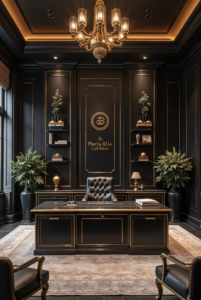 Interior decor for an advocate office with beautiful wall sculpture on one wall with advocate written on it and with symbol of justice balance scale with Indian map