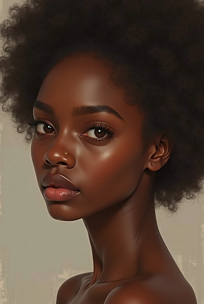 Black teenager , 15year old , slim , 