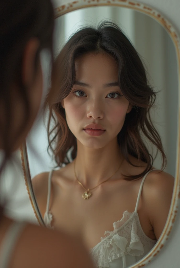 Mirror selfie of girl