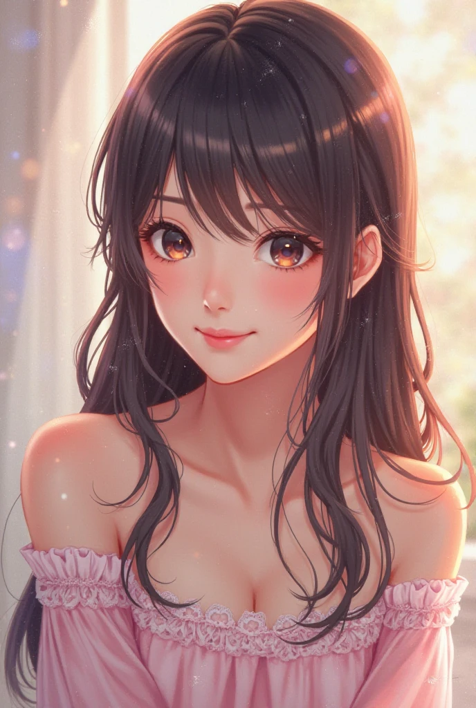 (best quality,4k,8k,highres,masterpiece:1.2),ultra-detailed,(realistic,photorealistic,photo-realistic:1.37),oil painting,vibrant colors,soft lighting,shiny fabric,(beautiful,detailed:1.1) eyes, enfocarse lejos,(beautiful,detailed:1.1) lips,extremely detailed eyes and face,long eyelashes,seductive gaze,confident smile,tousled hair,delicate lace, back pose