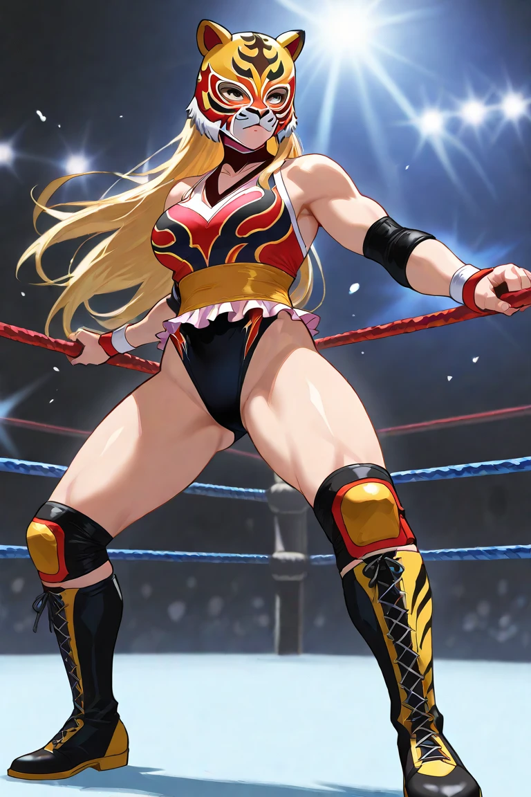 (masterpiece, top quality, best quality), pixel,pixel art,1girl, full body, main character, muscular, muscular woman, abs, thighs, wide hips