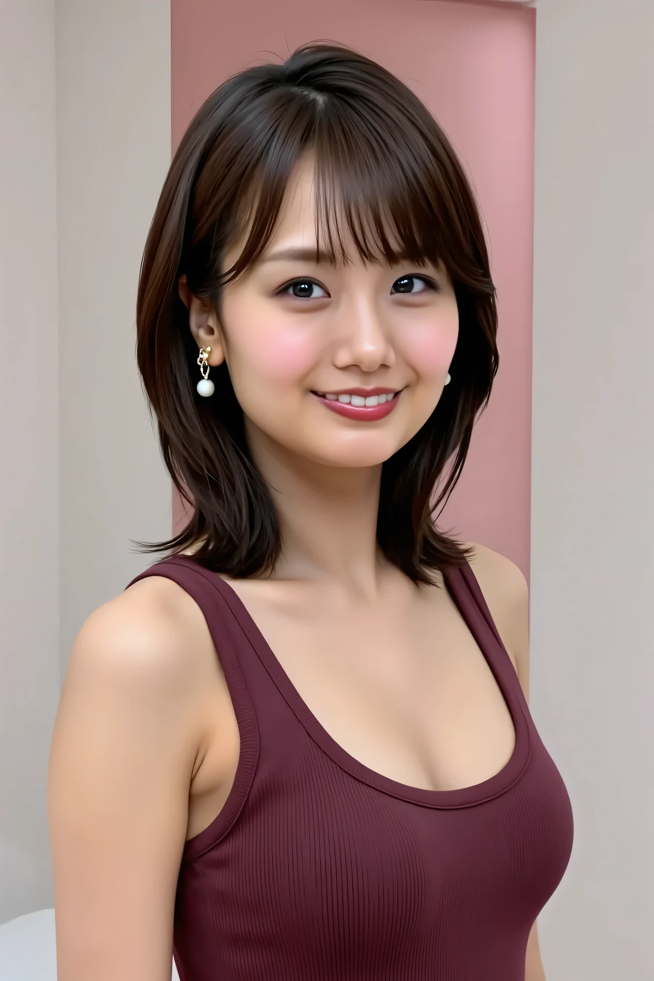 ((( high definition , top quality, very detailed, masterpiece , high-definition detailed photos , realistic , Real people々 , Super precise skin ))) , , ( from before ) , Full Body , Pre-shot , viewer , ( Dull face ) , { wear a sports bra and denim shorts : 1.8 } , black hair , medium hair , medium breasts , { is lying on her back, from the side : 1.8 } , dark time at dawn , (( keep your hair behind your ears : 1.8)) , { nsfw },