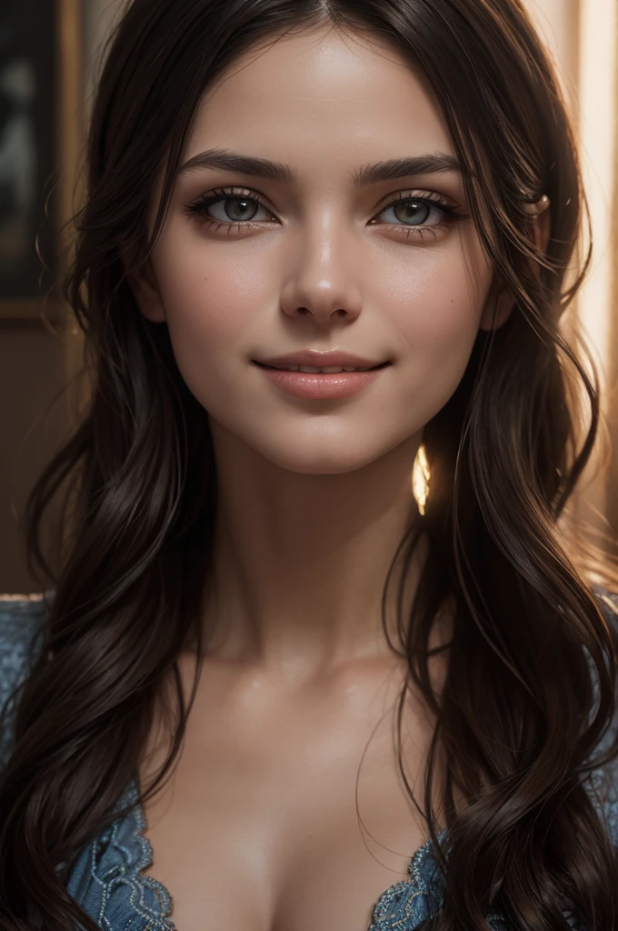 photo of S135_BogdanaKadritskaya, a beautiful woman, in an (old-house:1.2), wearing a (vibrant-shirt:1.2), (8k, RAW photo, best quality, depth of field, ultra high res:1.2), (absurdres, intricate, photorealistic, masterpiece, ultra-detailed:1.3)