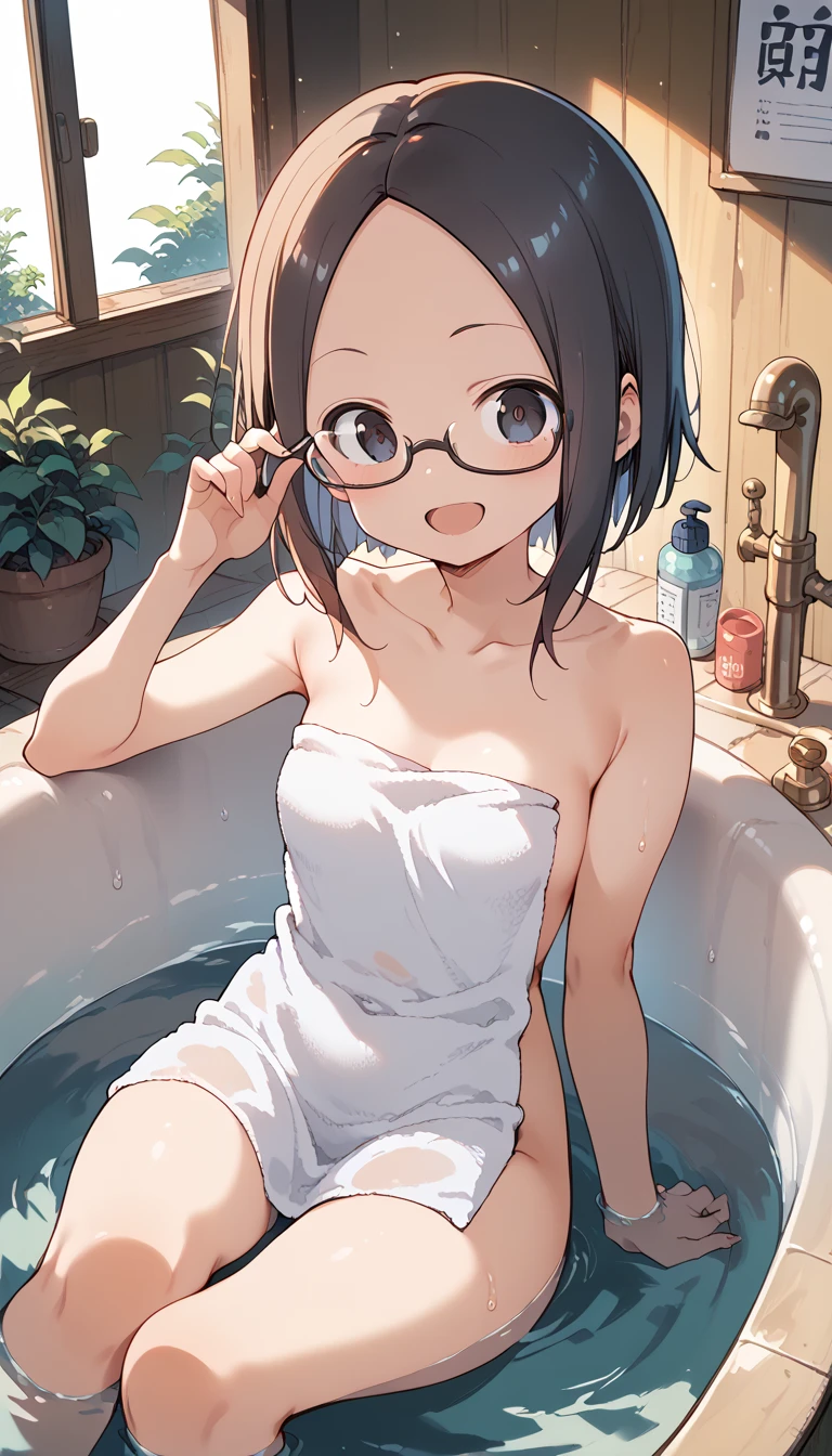 Bath cleaning glasses nudist 、Severely torn clothes are scattered around、Unstable buoyancy sandstorm、amazing dynamism、great angle、