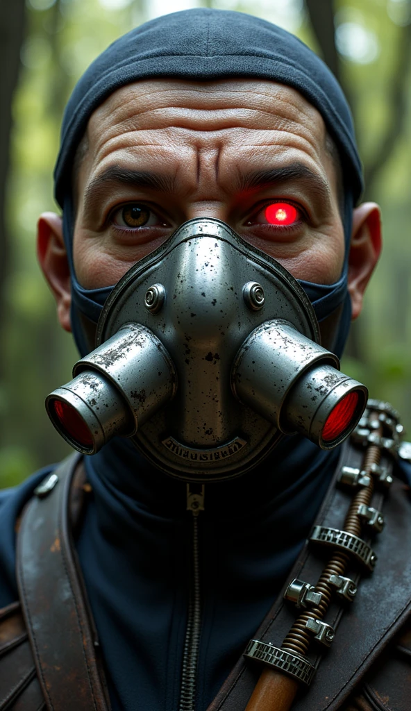 (1 tough guy:1.5),(half body:1.2), neon effect, ((ultra-wide angle)), (dutch angle:1.3),
<lora:cyberhelmetv0.7:0.2> cyberhelmet, <lora:CyberskullAI:0.9> CyberskullAI, armor, <lora:add_detail:1.3>, CR1.3, <lora:neonlight-effect_v1.0:1>, <lora:BokehMecha:0.3> cyberhelmet,