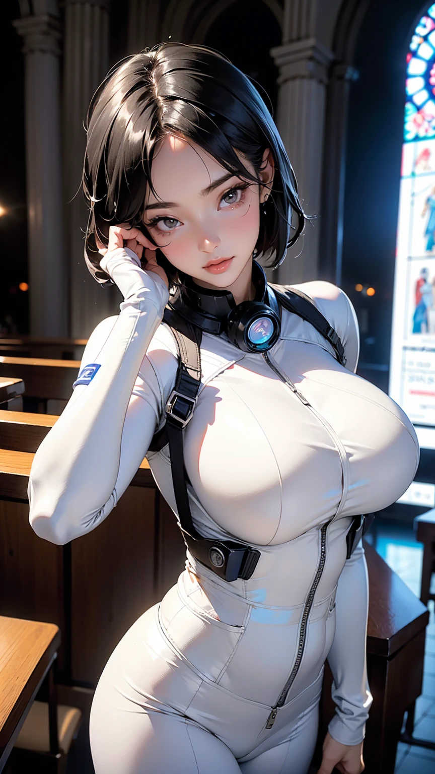 (((Sparks fly))), (((Highest quality))), ((Very detailedな)), (High-definition CG illustrations), ((Very delicate and beautiful)), Cinematic Light,((1 Mecha Woman)),alone,mature,(Ahegao),Big and ample breasts,Plump, whole body,(Machine made joints:1.2),((Mechanical marginal vessels connected to tubes),((Cervical vertebrae mechanically attached to the neck)),(((The crotch is open))),(Sitting),(wires and cables around the neck:1.2),(Overhead Wires and Cables:1.2)(Character Focus),sf,((Very detailed,colorful)),Best details