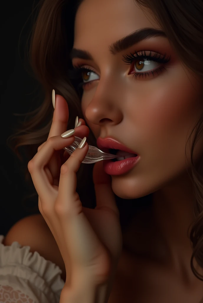 Create a makeup ad