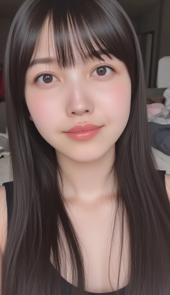 Normal position、(((nude))) 、(Flat Chest:1.6、Beautiful nipples) 、Show me your pussy、nude、Age 20、whole body 、Bukkake、(Real skin texture:1.5)、(((Japanese 、Cute girl in her early 20s、One Girl)))、(((8K、Highest quality、masterpiece、Ultra-high resolution)))、(Realistic:1.4)、RAW Photos、(Real skin texture:1.3)、(Film Grain:1.3)、((No underwear))、（（（Beautiful and detailed eyes and face）））、((Very soft breasts))、((Realistic skin types))、10x more pixels、Highly detailed cute face、Detailed lips、Beautiful Eyes、double eyelid、Natural Makeup、Put your hands on the back of your head、（（Leg spread））、（Spread your legs out to the side）、To the camera、（（Show your armpits））、（（Lying on your back in bed））、（（（Showing sensitive areas）））、（detailed long legs）、Clear focus: 1.2、((Mouth open、Yawning、Voiced、Sweating、Sweaty body))、White skin、Clear skin、So that every single hair is clearly visible、Hair color changes subtly depending on how the light hits it、 Gives skin a natural glow、Fine skin、Expressing the fine details of pores:1.25、Detail of slight redness on forehead and cheeks、((Eyes with fine iris detail、Eyes are painted with color gradients and patterns、Natural Eyelashes、well-groomed eyebrows、Eyebrow individual々The hair is clearly visible、Light reflected in the eye、Light in the eye creates tiny highlights))、The nose is delicate、Fine detail on the nostrils、Lips are plump and naturally pink、Draws fine lines and soft curves of the lips、lips are shiny and、Lip gloss accentuates the shape of your lips、((Detailed depiction of lip texture、Special attention is paid to the depiction of light and shadow.、Soft natural light gently illuminates your face from the front、A faint glow on the forehead、A slight glow on the nose、A slight glow on the cheeks、Accentuate the sides of your cheekbones、Accentuate your jawline、Accentuate the sides of the nose、Her lip gloss reflects the light subtly.、Lips emphasize the plump texture、The shadows in the hair add depth and dimension、Hair sparkles in the light))、((A kind smile、whole bodyが写真の中に収まる、Your whole body fits on the screen、The delicate area is plump、Natural pink vagina))