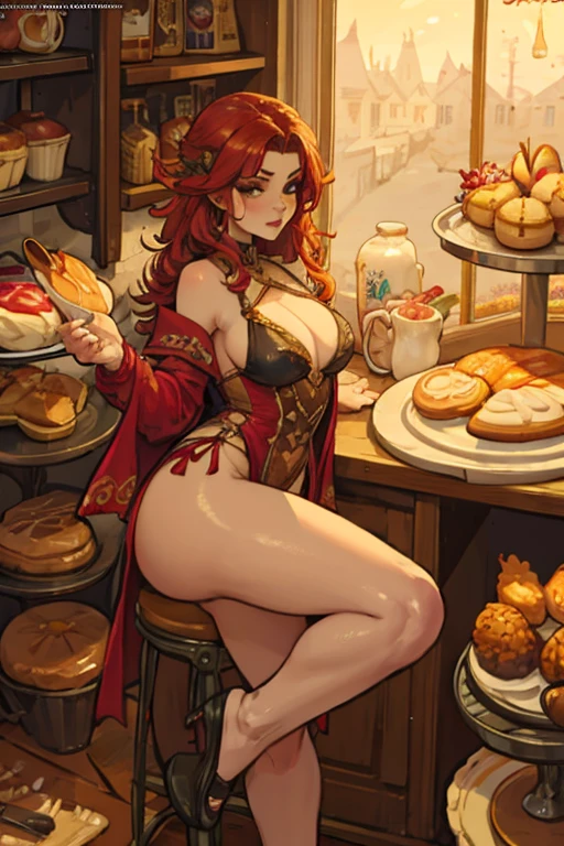 <lora:epiNoiseoffset_v1:0.4>, (Masterpiece, Best Quality:1.2), (dynamic scene:1.1),  (ultra-detailed portrait), wide shot, (upper body,  vivid, Best Shadows, <lora:RobocapV3:0.7>, 2d, best Illustration, official art, (Traditional Media), Manga, (8k resolution), Original, robocap, ponytail, kimono, food, steam, dynamic pose, contrapposto, hey dont touch my food!, angry, frustrated, blushing, open mouth, perfect, restaurant, food, (Details:1.2), (volumetric lighting:1.1), dramatic, atmosphere, sharp focus, (full body:1.2), breasts, thighighs, shiny, (focus face), perfect face, lipstick, (scenery), nature, (film grain), 85mm, (anime screen), beautiful