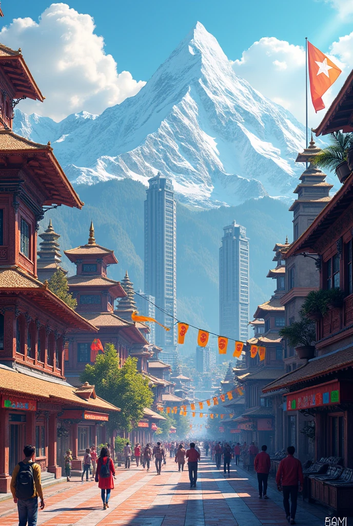 Make Kathmandu city