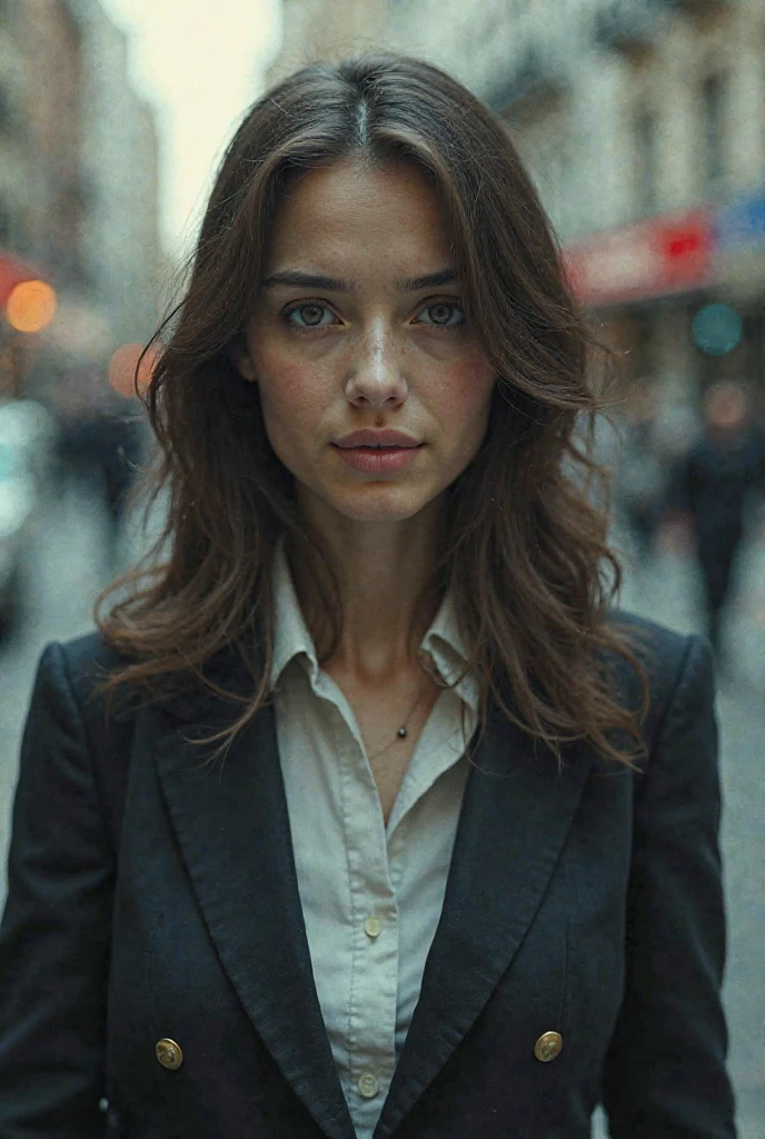 A stunning intricate full color portrait of  a woman, wearing a formal business suit, in a office, having fun, epic character composition,by ilya kuvshinov, alessio albi, nina masic,sharp focus, natural lighting, subsurface scattering, f2, 35mm, film grain  <lora:r3b3cc4f3rgus0n:0.9>