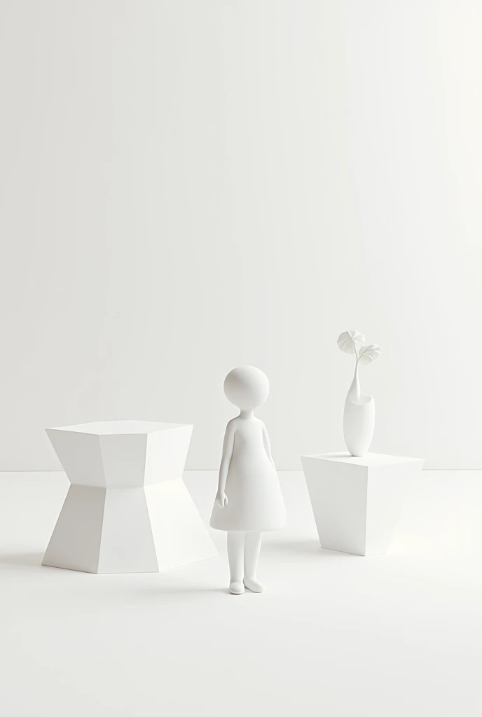 there are two mannequin in a display case with a chair, mannequin, conceptual, exhibit”, 在mannequin上. high resolution, Female looks, 3D ios room photos, full length view, author:Harriet Zeitlin, exhibit, conceptual art, concept, Magic weapon shop window, 在mannequin上. high quality, 3d model, 3d model