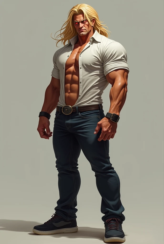 An 18-year-old boy bodybuilder, embodying the perfect fusion of Billy Magnussen and Joey Lawrence, exuding an aura of strength and confidence. Enhanced with HDR technology, this image depicts a true masterpiece with flawlessly rendered anatomy.