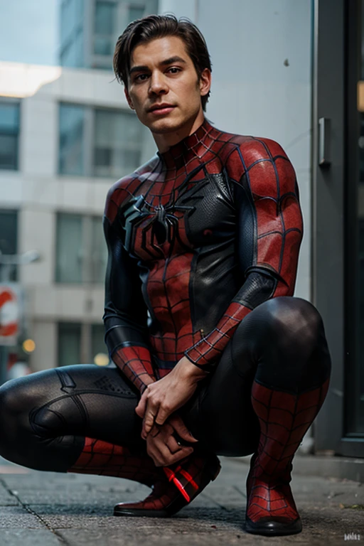 Spider-Man with hard 