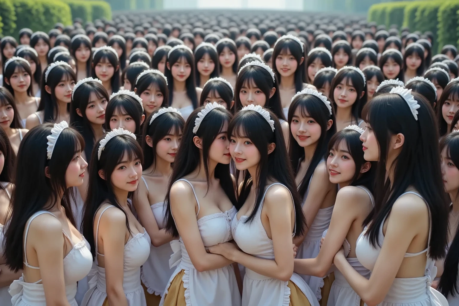 Raw photo、((((fullnude))))、((((nakeness))))、((((Infant body type))))、((((a baby face))))、elementary student、Bustling street、(((6 years old)))、same person,(((multiple girls))),((((6+girls)))),((((100girls)))),(((1000girls)))、(((crowd shot))),((((Gigantic Breasts))))、Women only、(((Large group))),flasher,traffic jam、The same face、Long black hair,chiquita、a smile、selfee、japanes