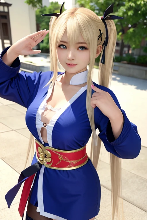 Marie rose, Anime girl with Judo uniform, artwork in the style of guweiz, photorealistic anime girl render, photorealistic anime, hyper realistic anime, anime. soft lighting, soft portrait shot 8 k, realistic anime art style, 3 d anime realistic, 8k art germ bokeh, anime realism style, kawaii realistic portrait, beautiful anime portrait