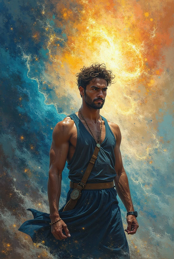 full-body shot,handsome strong strong man,author:Maurice Sapiro, best quality, masterpiece, very aesthetic, perfect composition, Intricate details, Super detailed