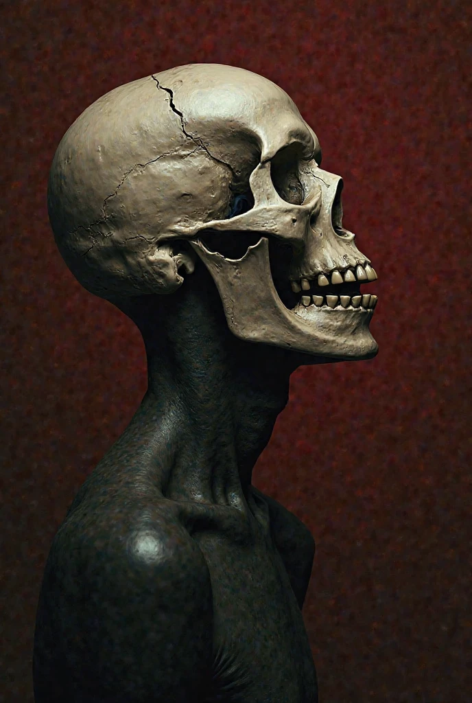skeleton monk(high resolution)