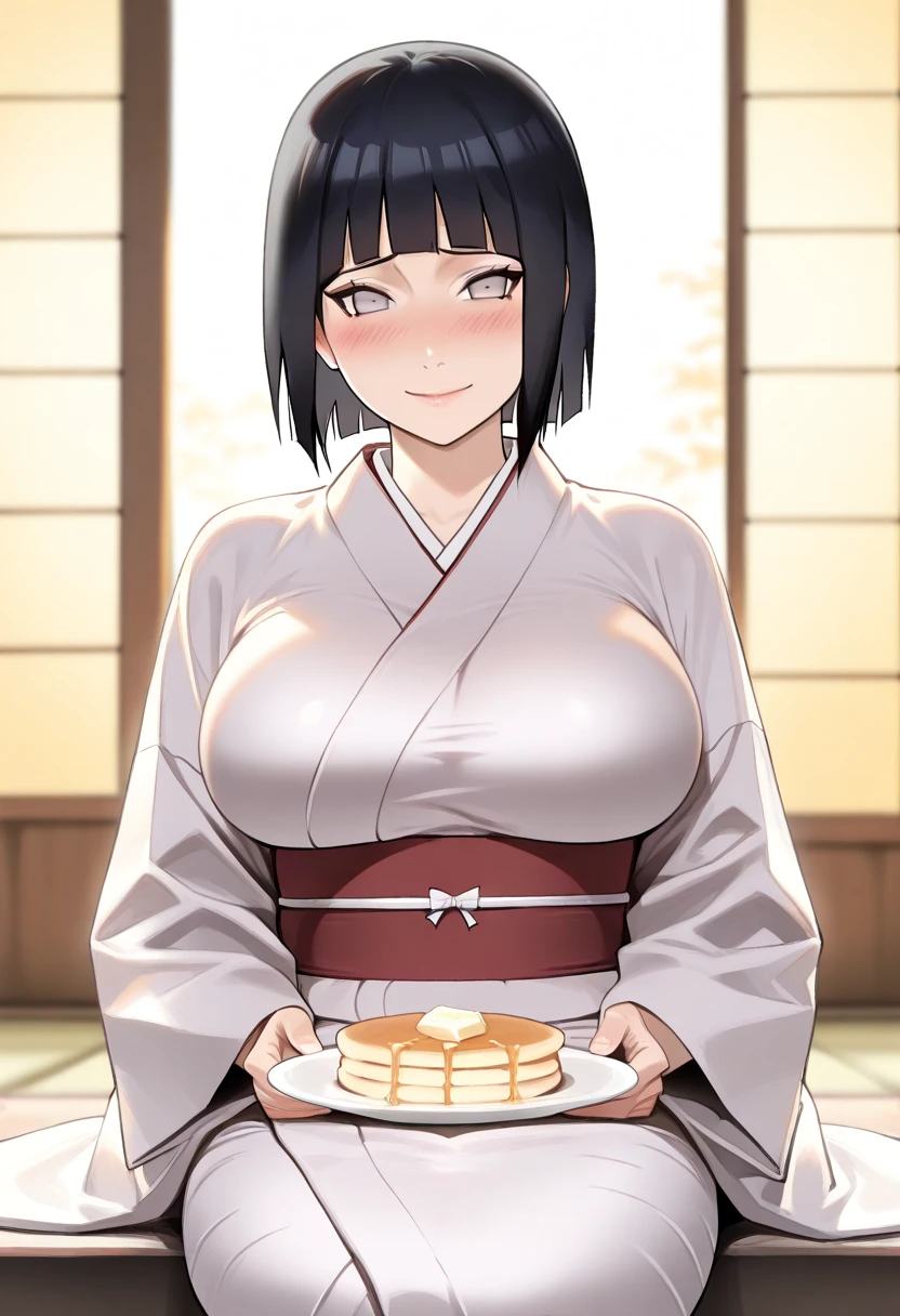 masutepiece,high quolity,Woman with dark hair,The long-haired,Blue Summer Sweater,braid ponytail,Ahoge,
Eat sushi, Smile,(huge bust:1.2),((Ultra Big Shrimp)), Realistic background,