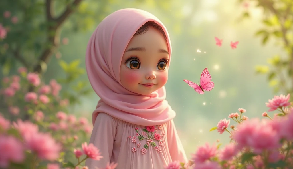 Malaysia girl a realistic masterpiece. Human . 1girl wearing a hijab, detailed beautiful face, Hijab Muslim. Wear long sleeve moder design white pink stripe white, minimalist flower on shirt. . Wear pink white.small Safety Pink google spectacle top of the head rubber band. Age 15 year old. Jump on and have a super strong power.. punch . Fight pose. Bokeh background. At the garden. , detailed lips, long eyelashes. Hero, modest expression, delicate facial features, natural skin tones, , detailed folds and textures of hijab, natural lighting, high quality, photorealistic, 8k, best quality. Malaysia girl. Mira filzah Punh the small robot. Everywhere. Anger face open mouth. Power up.