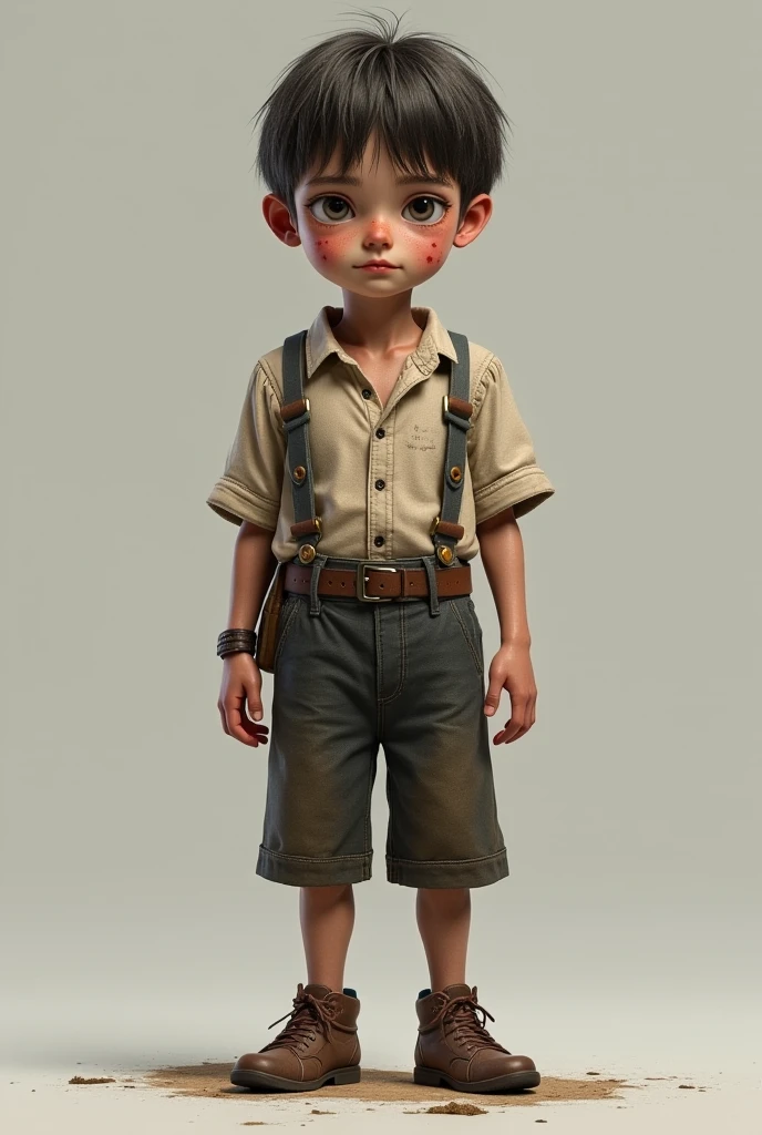 A 13 year old child who is strong but not intelligent, agile but not fast (remember this is a  child, but it&#39;s in shape)a little stronger
