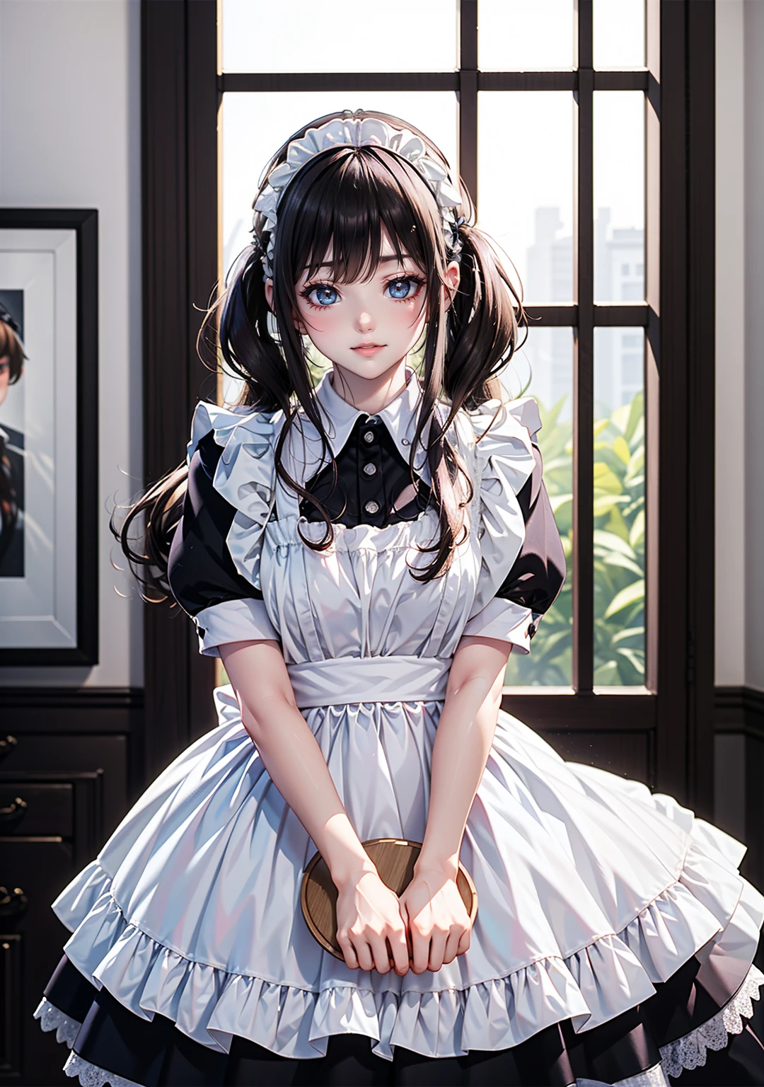 Masterpiece、Disorganized、矛盾するほどのDisorganized、可愛すぎてcuteDisorganized、cute、Super cute、girl、solo、Maid