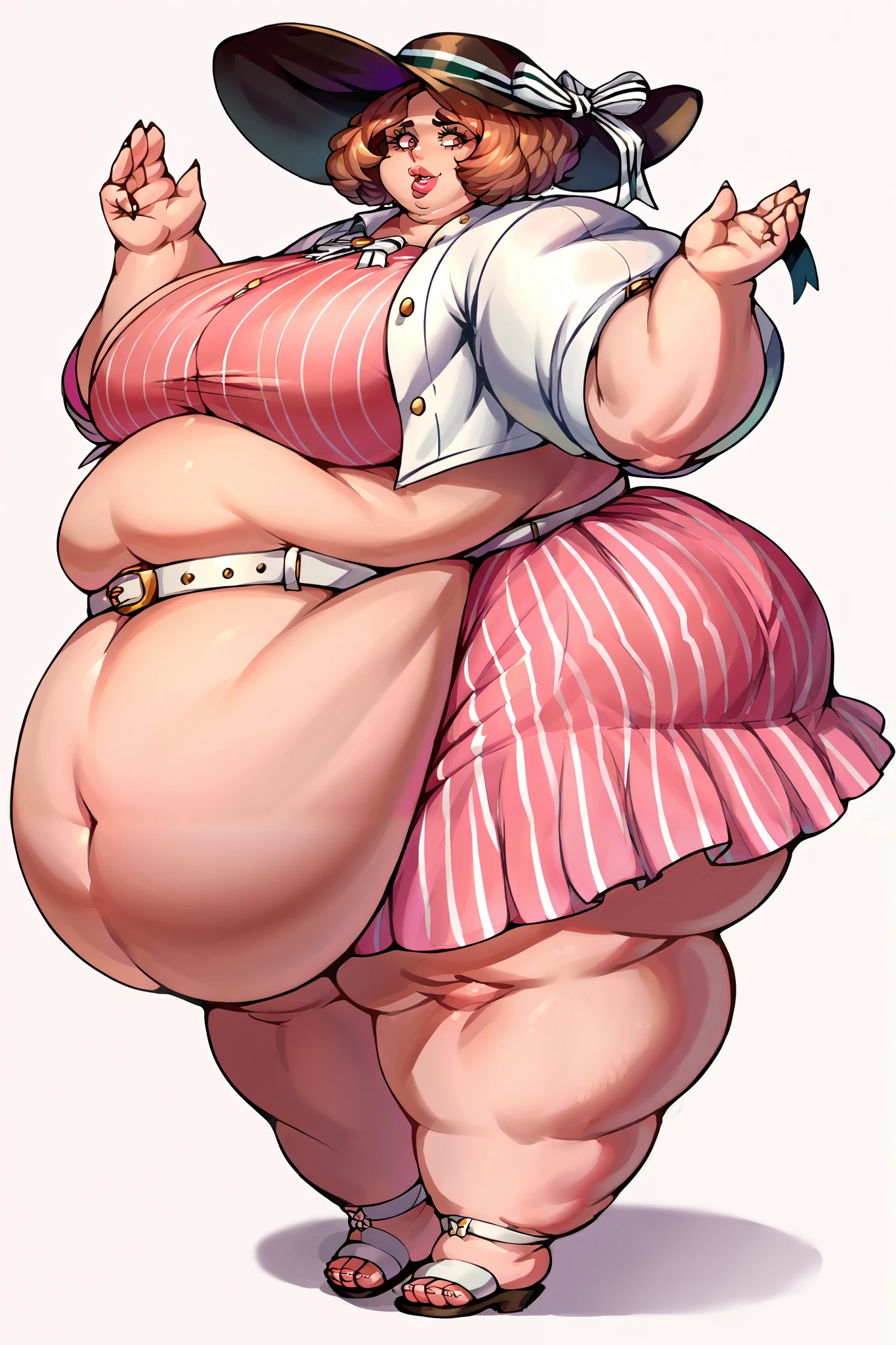 solo,simple background,brown hair,red eyes,1boy,looking at viewer,furry,animal ears,multicolored hair,red hair,full body,fat,cat boy,obesity,big,huge,massive,immobile,growing,expanding,commission,belly,gut,paws,meat mountain,extreme obesity,photo realistic,weight gain++++++++++++,Fat++,extremely obese body type,obese body,obese face,obese arms,obese legs,correct arm,correct pose,correct hands,correct finger,Realistic CG,Standing posture,obese,sagging,weight gain,overhang,fatfur,inflation,feeding,immobilized,stuffed,fat boy,fat, obese, sagging, moobs, weight gain, overhang, fatfur, immobile,Dress appropriately,pajamas,bedroom,warm,Meat Mountain,Extremely obese body type,obese body,obese face,obese arms,obese legs,paunchy,inflation,Arrogant,fattening,feeding,weight_gain,Fit-to-Fat,Greedy,Couch,big fat,ssbhm,ass,booty,Excess meat,loll,good-for-nothing,Lying down,aqua eyes,large sagging fat chest,Sagging fat chest,WeightObese,WeightChubby,WeightImmobile,fleshiness,man