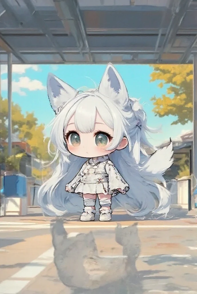 Anime Girl and a Corgi, shirt,shGoldts,Rendering a cute 3D Anime Girl, Lovely characters, Little Lolita girl, cute anime girl, April Rendering, Anime Girl, Anime vtuber full body model, guweiz on pixiv artstation, Anime style. 8K, cute anime, 《K.Gold.Little Boxer》 Anime Girl, cute anime style
