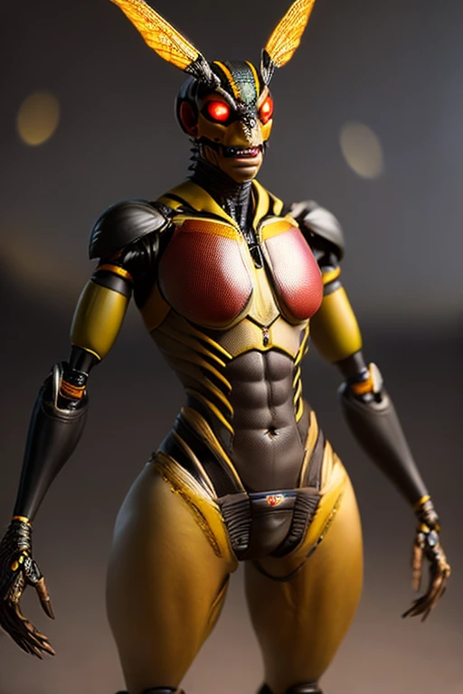 best quality, masterpiece, aesthetic, full-body dynamic pose high quality, 1girl punching, android, (yellow and black) upper armor, mechanical arms, short punk hair, black hair, white background, intense expression, looking at viewer, (simple background:1.4) a (giraffe pattern outfit) yellow and black outfit,sword,beautiful cyberpunk woman,cyberpunk angry gorgeous goddess,beautiful cyborg girl ,hyper realistic,intricate details,cinematic lighting,vibrant colors,award winning,stunning,masterpiece
