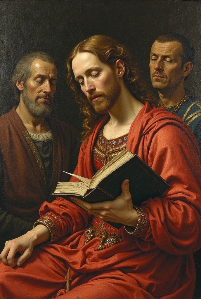 A Renaissance painting that reflects the rediscovery of human reason and knowledge, as in Leonardo da Vinci's work . It represents the beginning of modernity with an emphasis on the individual and reason.